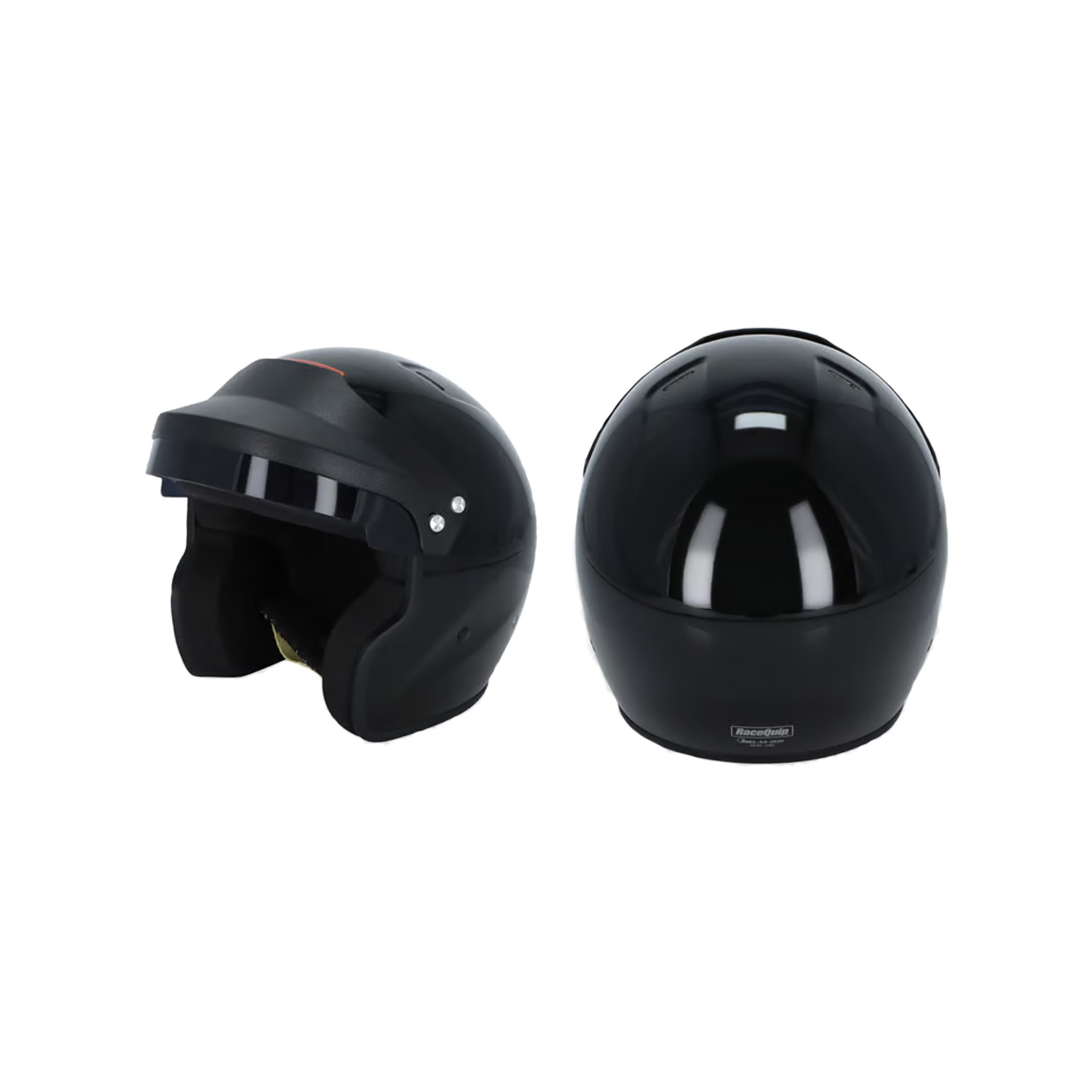RaceQuip, Helmet, OF25, Open Face, Gloss Black, SA2025
