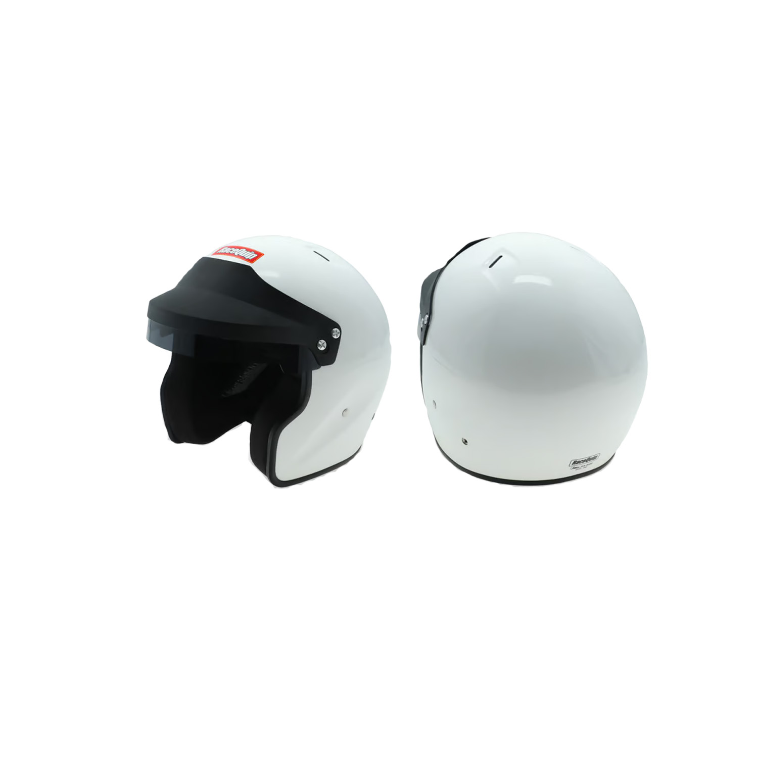 RaceQuip, Helmet, OF25, Open Face, Gloss White, SA2025