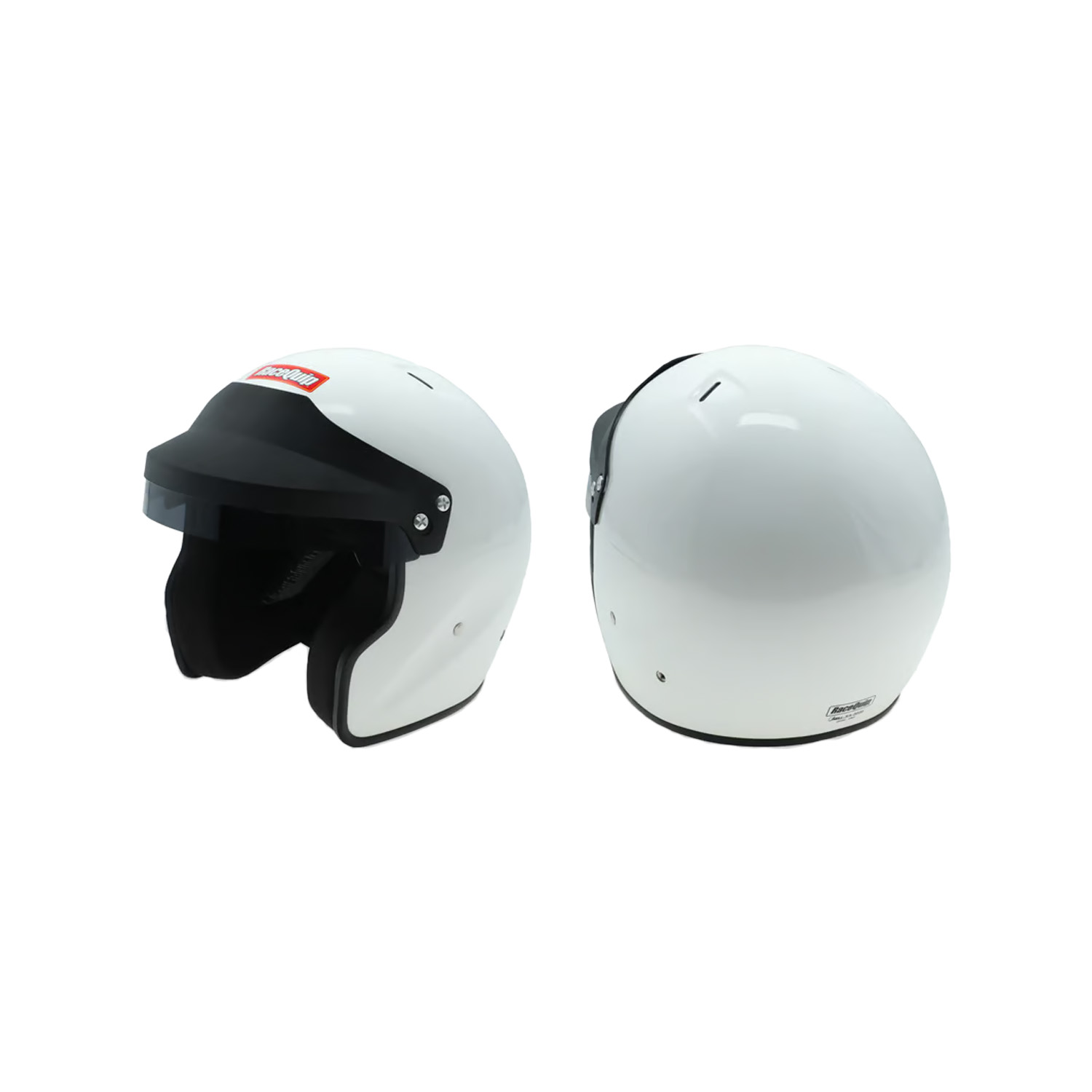 RaceQuip, Helmet, OF25, Open Face, Gloss White, SA2025