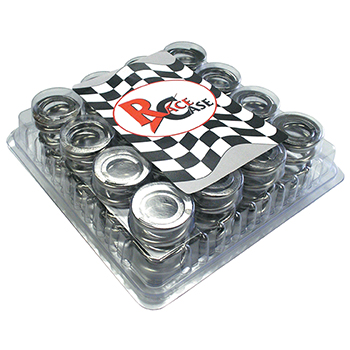 Race Case, Clear Clamshell Packaging, Valve Spring Tray