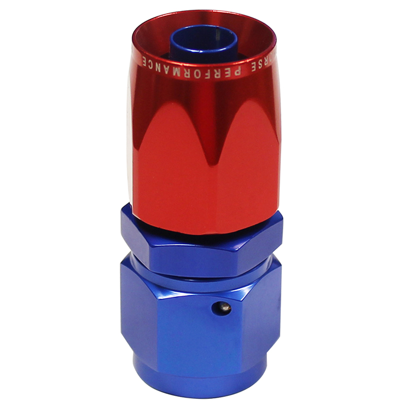 Redhorse -10 Straight Swivel-Seal Female Aluminum Hose End Redhorse -10 Straight Swivel-Seal Female Aluminum Hose End