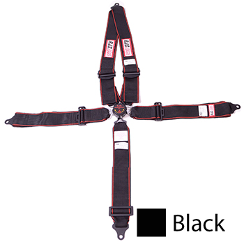 RJS SFI Camlock Harness, 4-Point V-Type Roll Bar Mount, 3