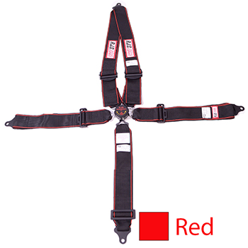 RJS SFI Camlock Harness, 4-Point V-Type Roll Bar Mount, 3