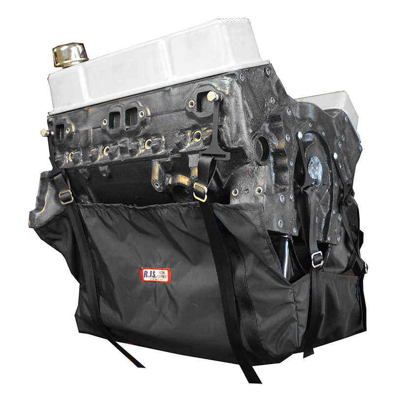 RJS, Sportsman Engine Diaper Kit, Non-SFI, NHRA Approved, Black