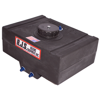 RJS Drag Race Fuel Cell, 8 Gallon Horizontal, Raised Plastic Cap, Sold as Each