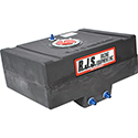 RJS Drag Race Fuel Cell, 8 Gallon Horizontal, Aircraft Style Flush Mount Cap, Sold as Each