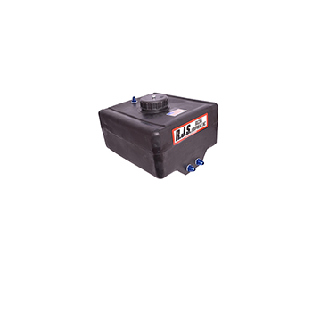 RJS Drag Race Fuel Cell, 12 Gallon Horizontal, Raised Plastic Cap, Sold as Each