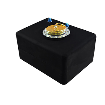 RJS, Economy Fuel Cell, 8 Gallon, D-Ring Cap, Black, Sold as Each