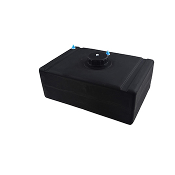 RJS, Economy Fuel Cell, 15 Gallon, Raised Plastic Cap, Black, Sold as Each