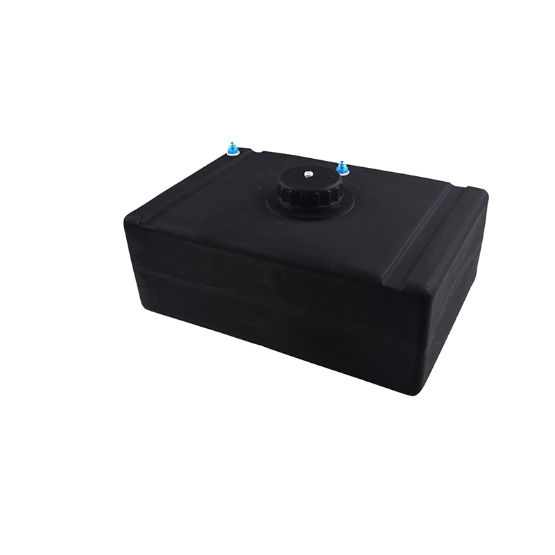 RJS, Economy Fuel Cell, 15 Gallon, Raised Plastic Cap, Black, Sold as Each