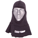 RJS Racing Equipment, Fire Retardant Head Sock, Full Face Opening, Black