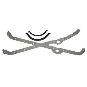ROL, Hi-Per Blue Oil Pan Gasket, Chev SB, '75-'85