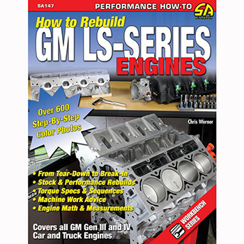 SA Design, How to Rebuild GM LS-Series Engines Book