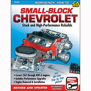 SA Design, How To Rebuild the Small Block Chevrolet Book, Sold as Each