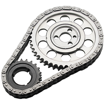S.A. Gear, Billet Steel Double Roller Timing Set, Chev SB