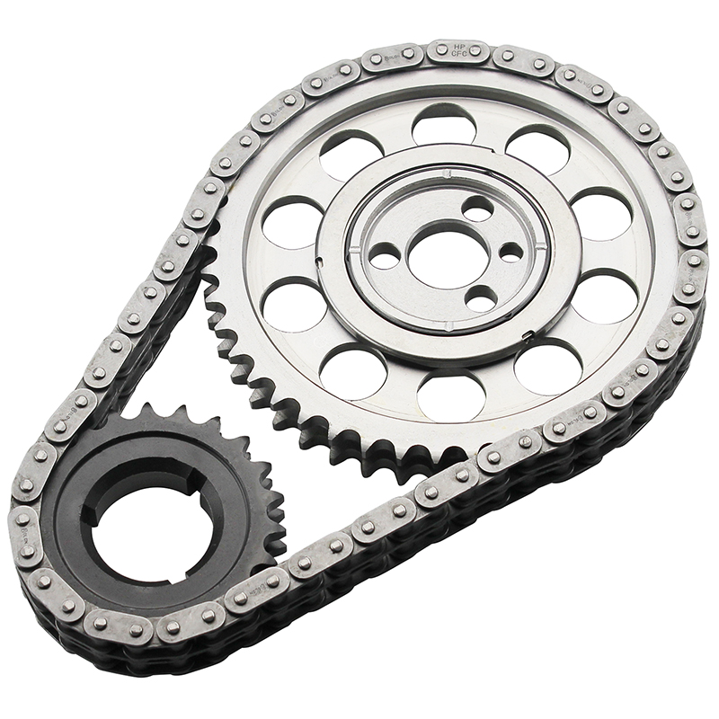 S.A. Gear, Billet Steel Double Roller Timing Set, Chev SB