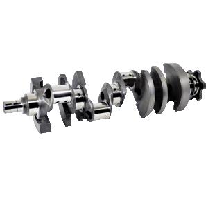 Scat,F43 Lightweight 4340 Steel Crankshaft, Chev 350 Main, 3.500