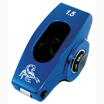 Scorpion, Endurance Aluminum Roller Rockers, Chev SB, 7/16