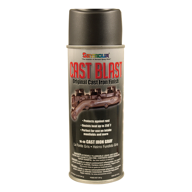 Seymour, Specialty Paint, Cast Blast Paint for Cast Iron, 12 FL OZ