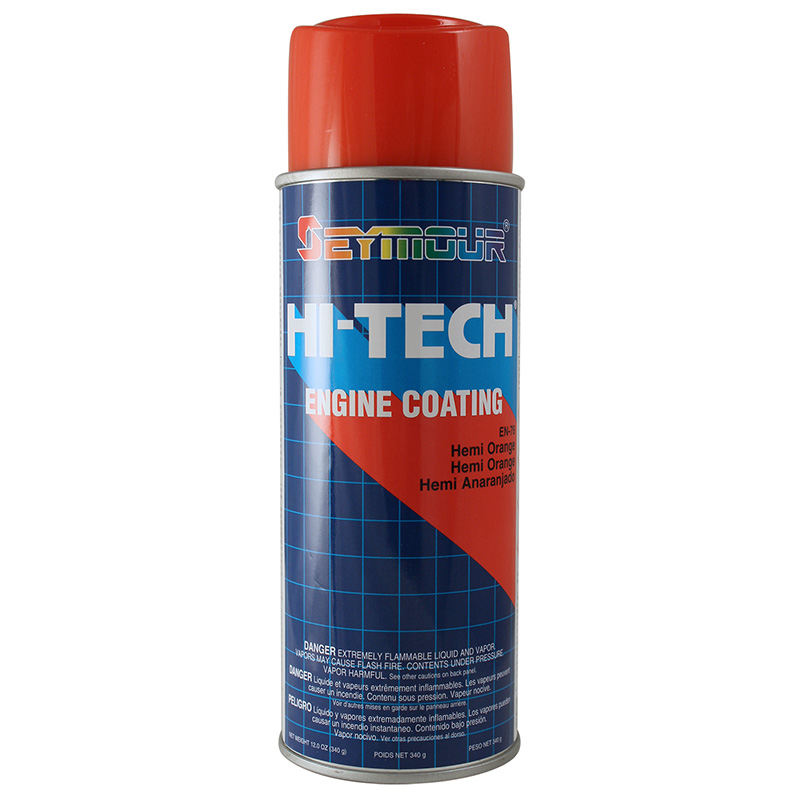 Seymour, Hi-Tech Engine Paints, Hemi Orange, 12 Fl OZ