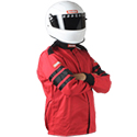 RaceQuip, 110 Series Single Layer SFI 3.2A/1 Jacket, Red, X-Large