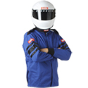 RaceQuip, 110 Series Single Layer SFI 3.2A/1 Jacket, Blue, 2X-Large