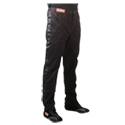 RaceQuip, 110 Series Single Layer SFI 3.2A/1 Driving Pants, Black, Medium
