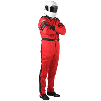 RaceQuip, 120 Series SFI 3.2A/5 Multi-Layer Driving Suit, X-Large, Red