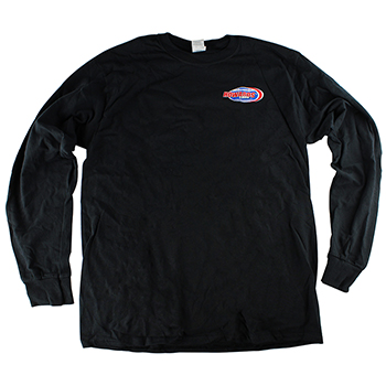 Howards Cams Long Sleeve T-Shirt, Medium, Black