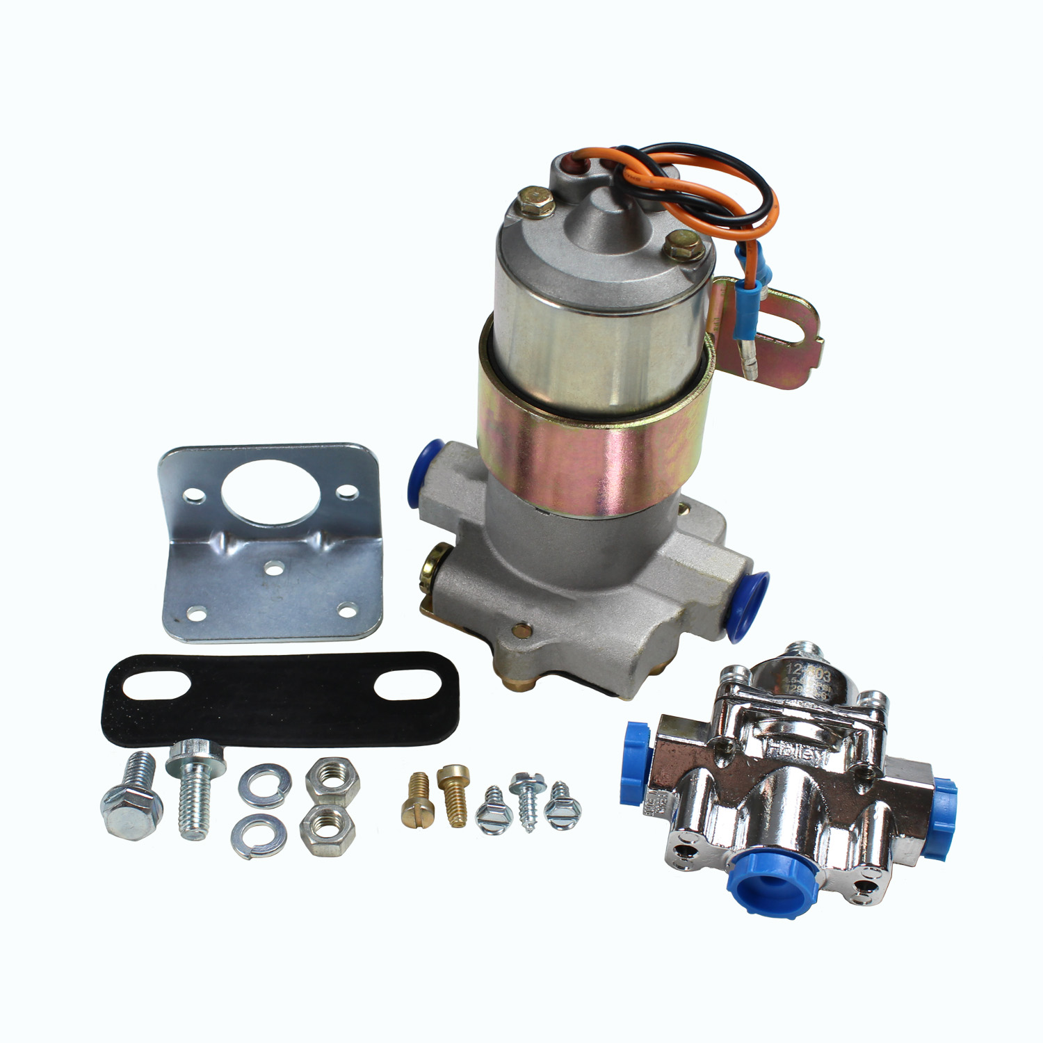 NOS Sniper Motorsports, Electric Fuel Pump w/ Adjustable Regulator, Universal, 3/8 NPT, 110 GPH, Sold as Each