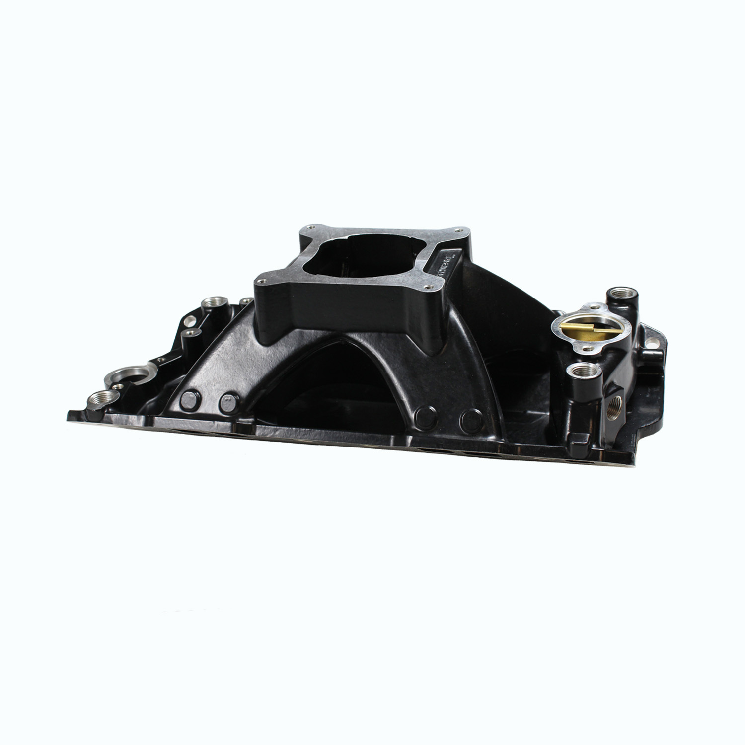Speedmaster, Open Plenum Intake Manifold, Chev SB, HiRise, Black Finish