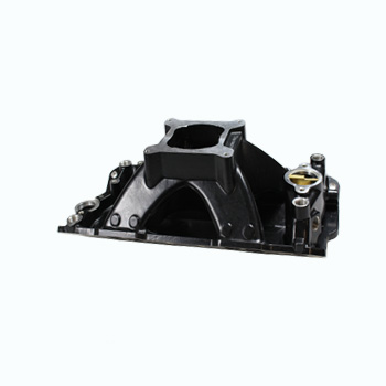 Speedmaster, Open Plenum Intake Manifold, Chev SB, HiRise, Black Finish