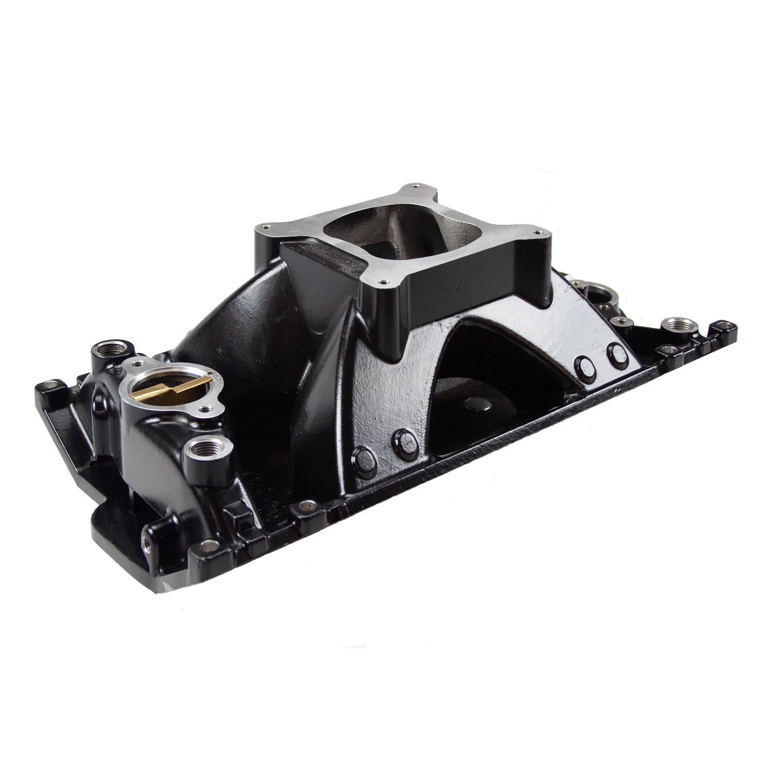 Speedmaster, Open Plenum Intake Manifold, Chev 350 Vortec HiRise, Black Finish