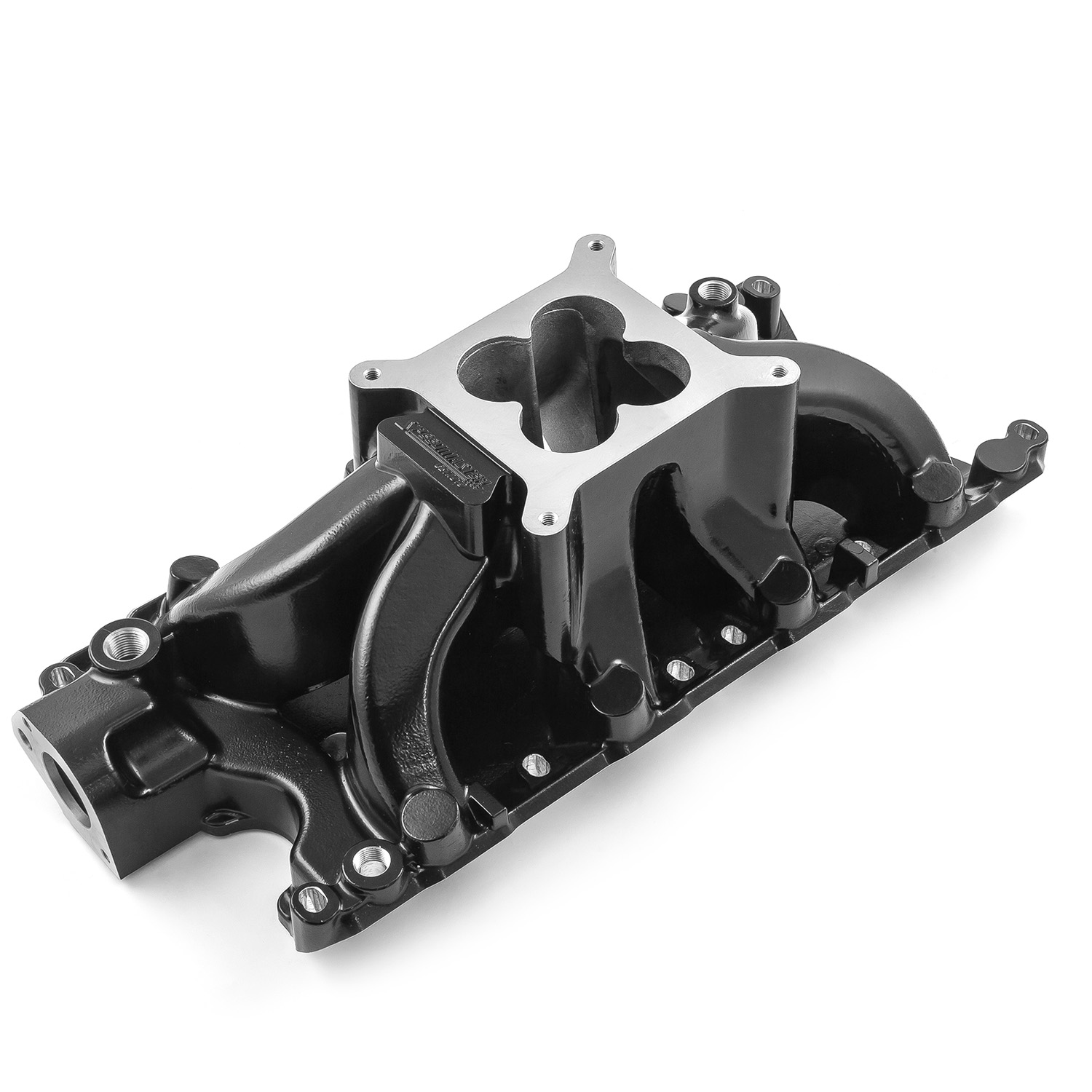 Speedmaster, Open Plenum Intake Manifold, Ford 260-302 HiRise, Black Finish