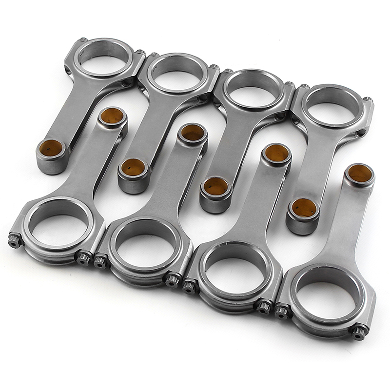 SCAT 6.700 In Long H Beam BBC Connecting Rod 8 PC Part Number 2 454 6700 2200a F