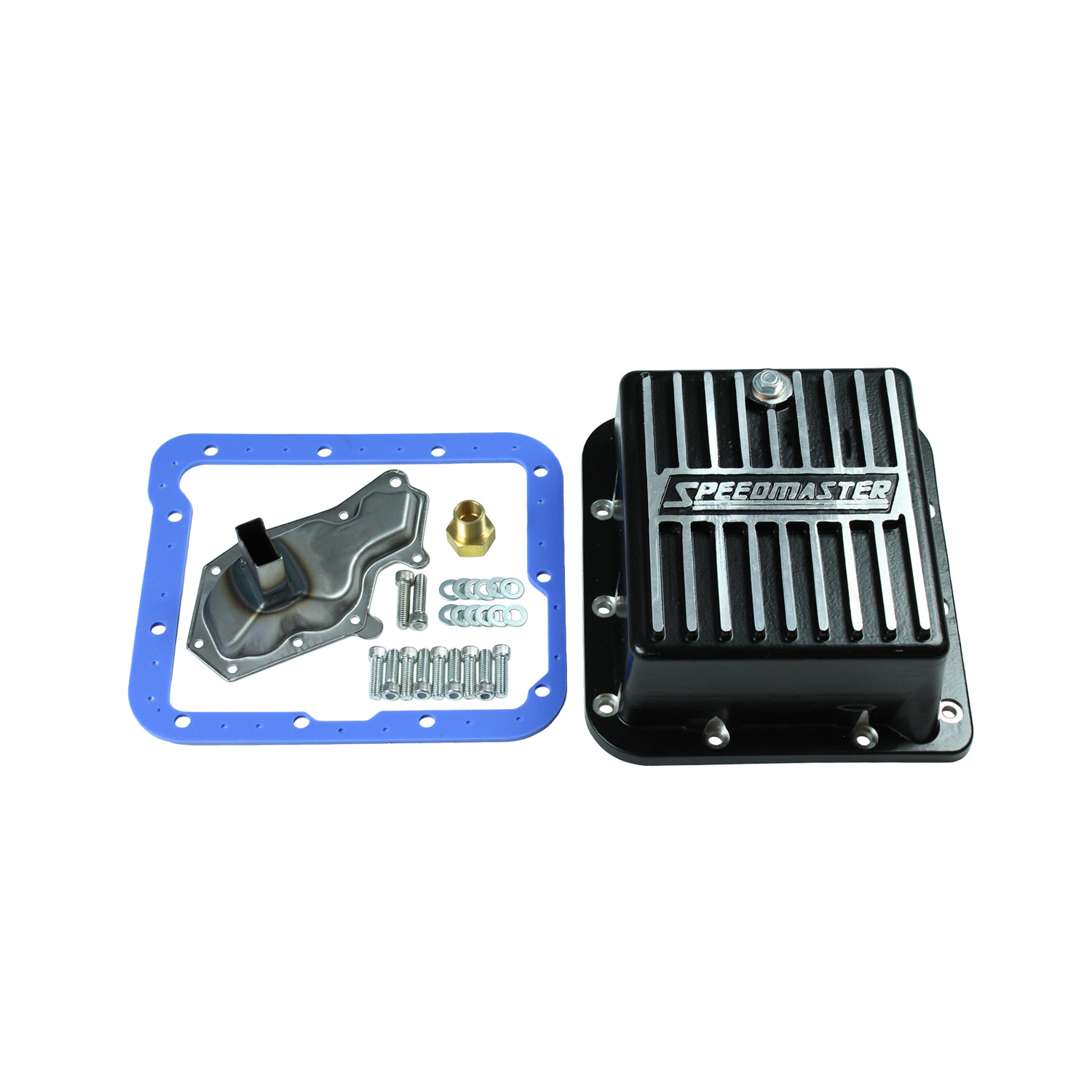 Speedmaster, Deep Cast Aluminum Transmission Pan, Ford C4, Extra 2 Quarts