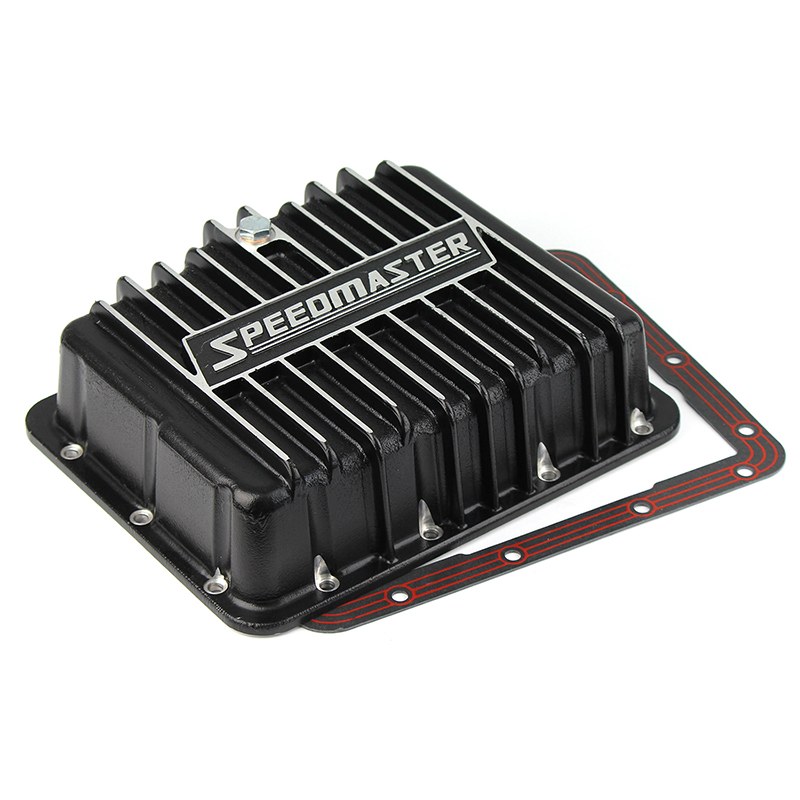 Speedmaster, Deep Cast Aluminum Transmission Pan, GM Powerglide, Extra 2 Quarts
