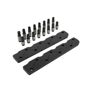 Speedmaster Stud Girdle Kit, Chev 454, 7/16, Black