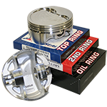Chev LS2/3/6 Inverted Dome (DIsh) Piston/Ring Sets