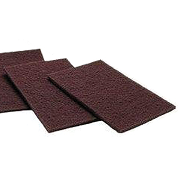Standard Abrasives, Brite Rite E-Z Hand Pads, Medium, Maroon, 10 Pack