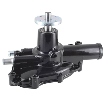 Tuff Stuff, Hi-Volume Aluminum Water Pump, Ford Mustang 5.0L (up to 1986-1993), Reverse Rotation, Black, Sold as Each