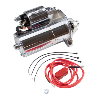 Tuff Stuff, Chrome Gear Reduction Mini Starters, Ford 289-351W, 157T/164T