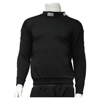 RJS Racing Equipment, SFI 3.3 Nomex Underwear, Top, Large, Black