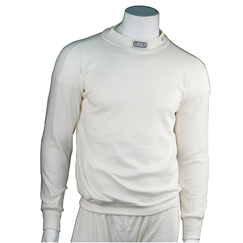 RJS Racing Equipment, SFI 3.3 Nomex Underwear, Top, X-Large, Natural
