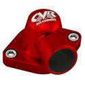 CVR Racing Products, Swivel Billet Thermostat Housing, Chevrolet/Chrysler V8 with 1-1/2