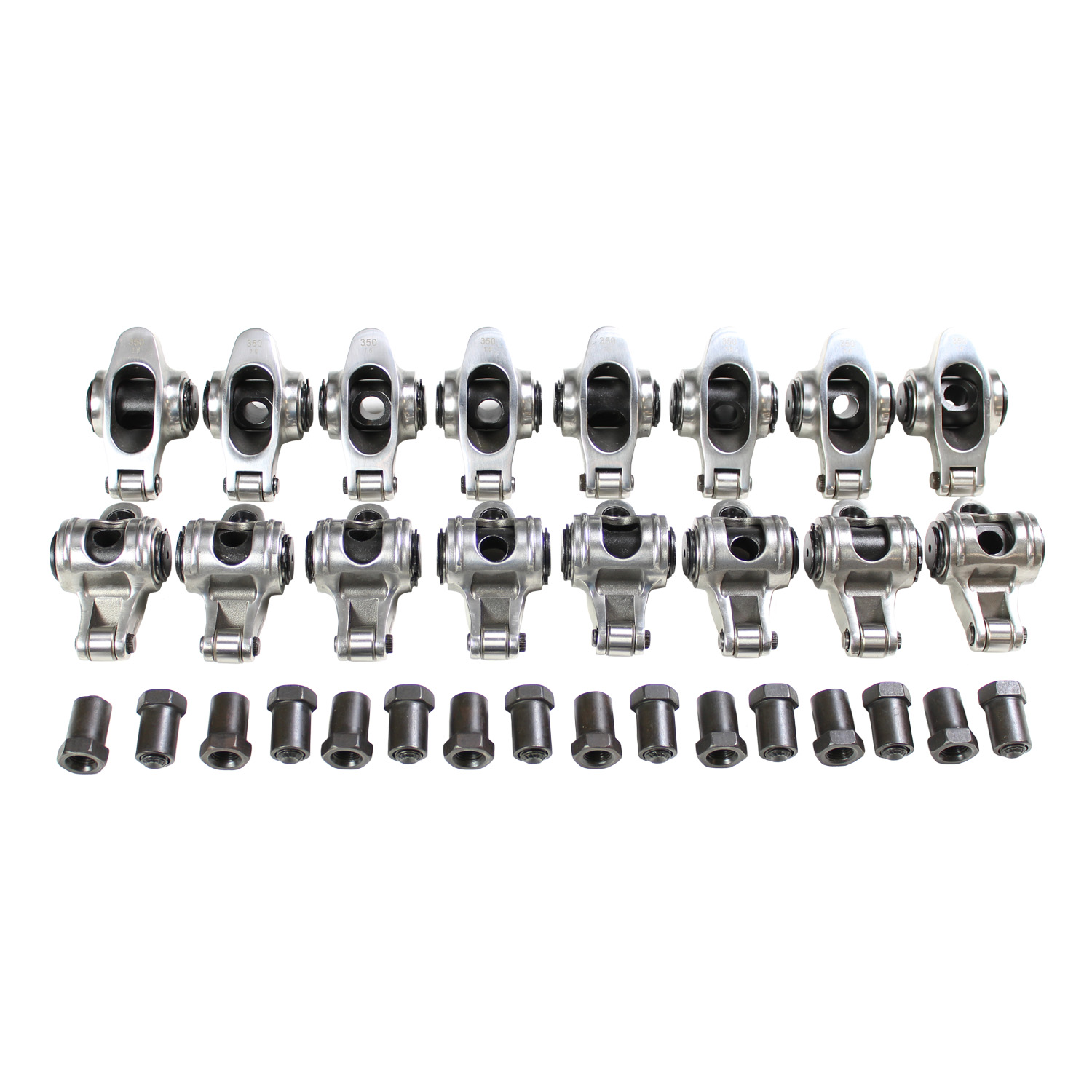 TSP, Pro Series Stainless Steel Roller Rocker Arms, Chevy SB