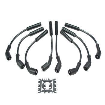 TSP, 8.5mm LS Spark Plug Wire Set, 180� Boots, 9-3/4