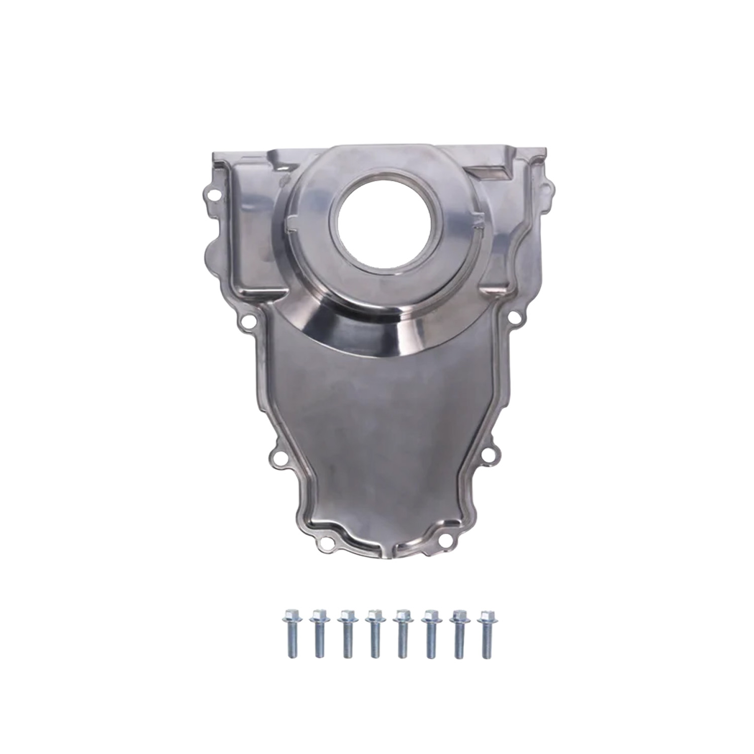 Top Street, Timing Cover, Cast Alum, Chev LS, Without