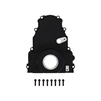 Top Street, Timing Cover, Cast Alum, Chev LS, With