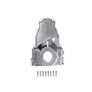 Top Street, Timing Cover, Cast Alum, Chev LS, With